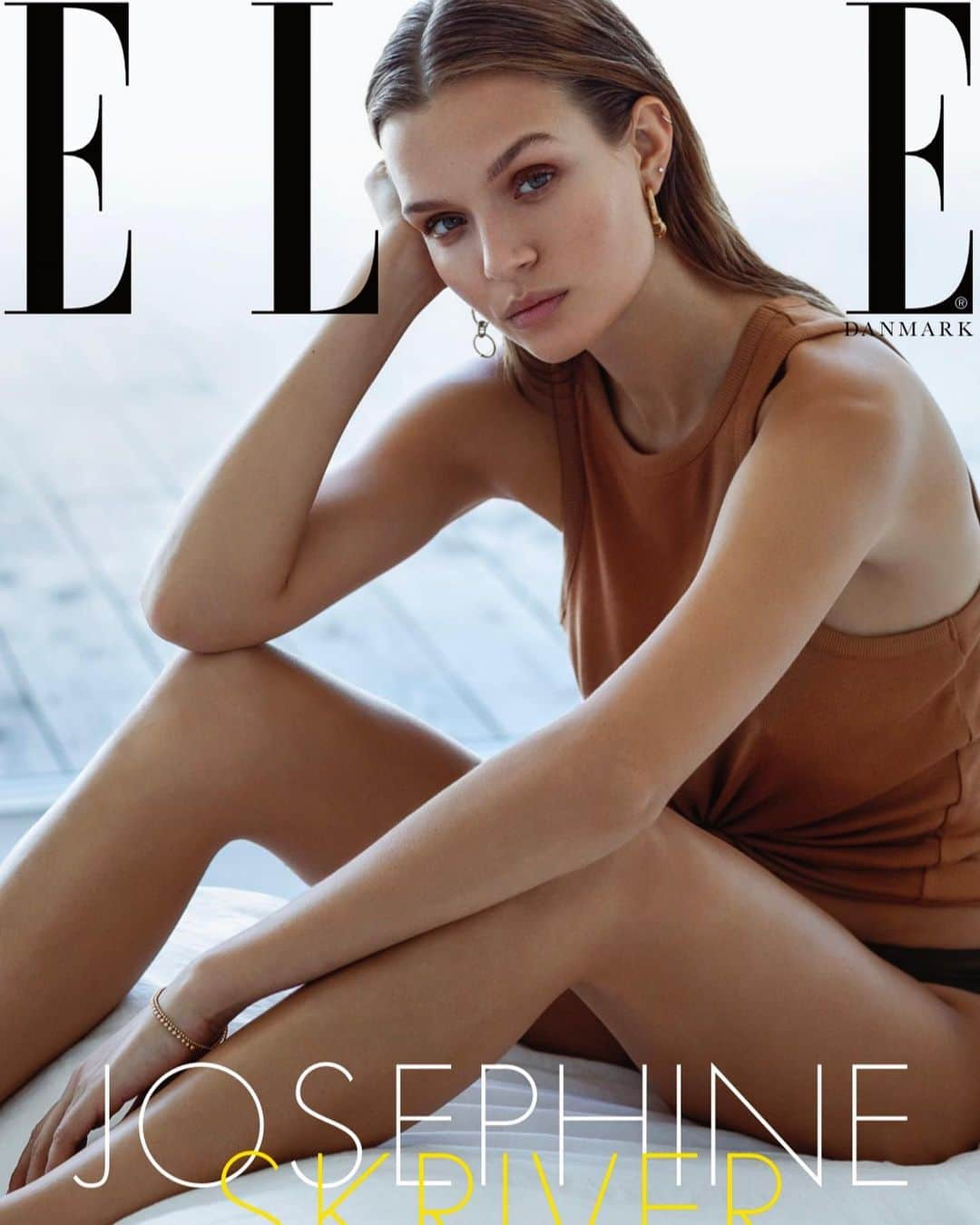 ジョセフィン・スクリヴァーさんのインスタグラム写真 - (ジョセフィン・スクリヴァーInstagram)「couldn’t be happier being back on a Danish cover 🥰 @elledanmark thank you so much for having me.」6月29日 3時51分 - josephineskriver