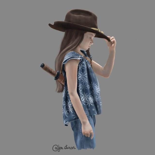 The Walking Deadさんのインスタグラム写真 - (The Walking DeadInstagram)「"Loving someone means doing whatever it takes to keep them safe." This week's Judith Grimes #FanArt is thanks to @fox.dixon. #TWD」6月29日 4時00分 - amcthewalkingdead