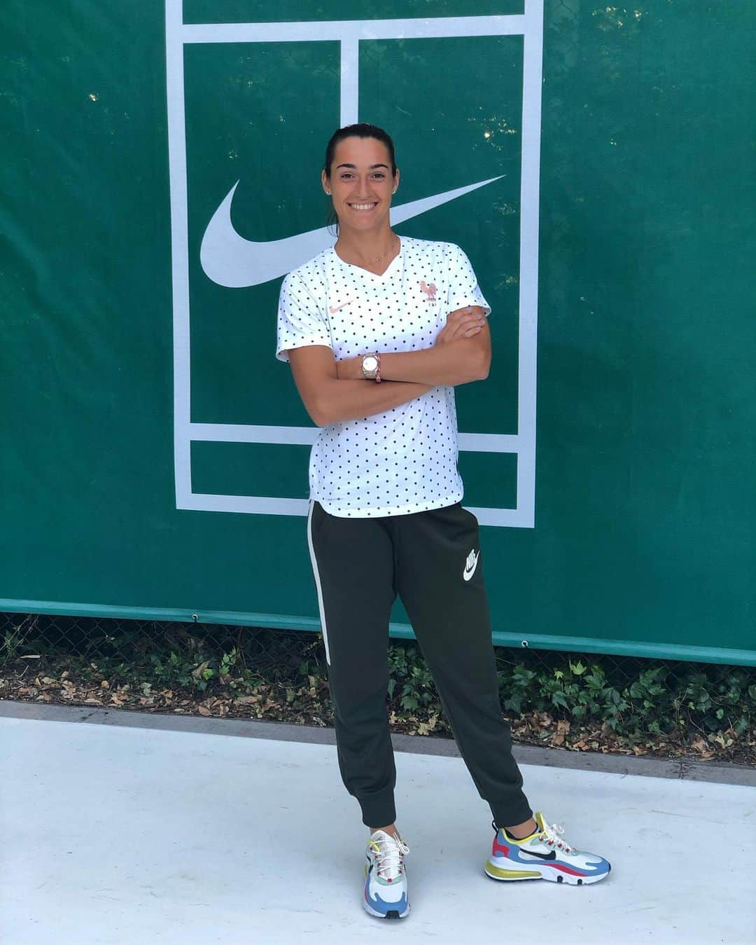 キャロライン・ガルシアさんのインスタグラム写真 - (キャロライン・ガルシアInstagram)「Je suis prête ! 🇫🇷💪🏻👊🏻 I’m ready ! 🇫🇷💪🏻👊🏻 Allez les BLEUES !  #FRAUSA @nikecourt  #airmax270 #FiersdetreBleues #CrazyDreams‬ ‪@fff ‬#daretoshine #fifawwc」6月29日 4時07分 - carogarcia