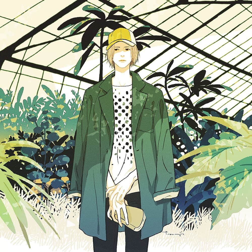 のインスタグラム：「#illustration #artwork #greenhouse」
