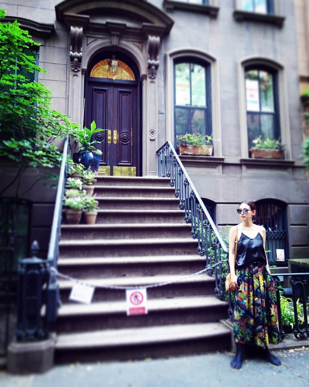 池田香織さんのインスタグラム写真 - (池田香織Instagram)「#newyork #satc #キャリーの家 #行きたかったところ  #ニューヨークの思い出」6月28日 19時30分 - qaori