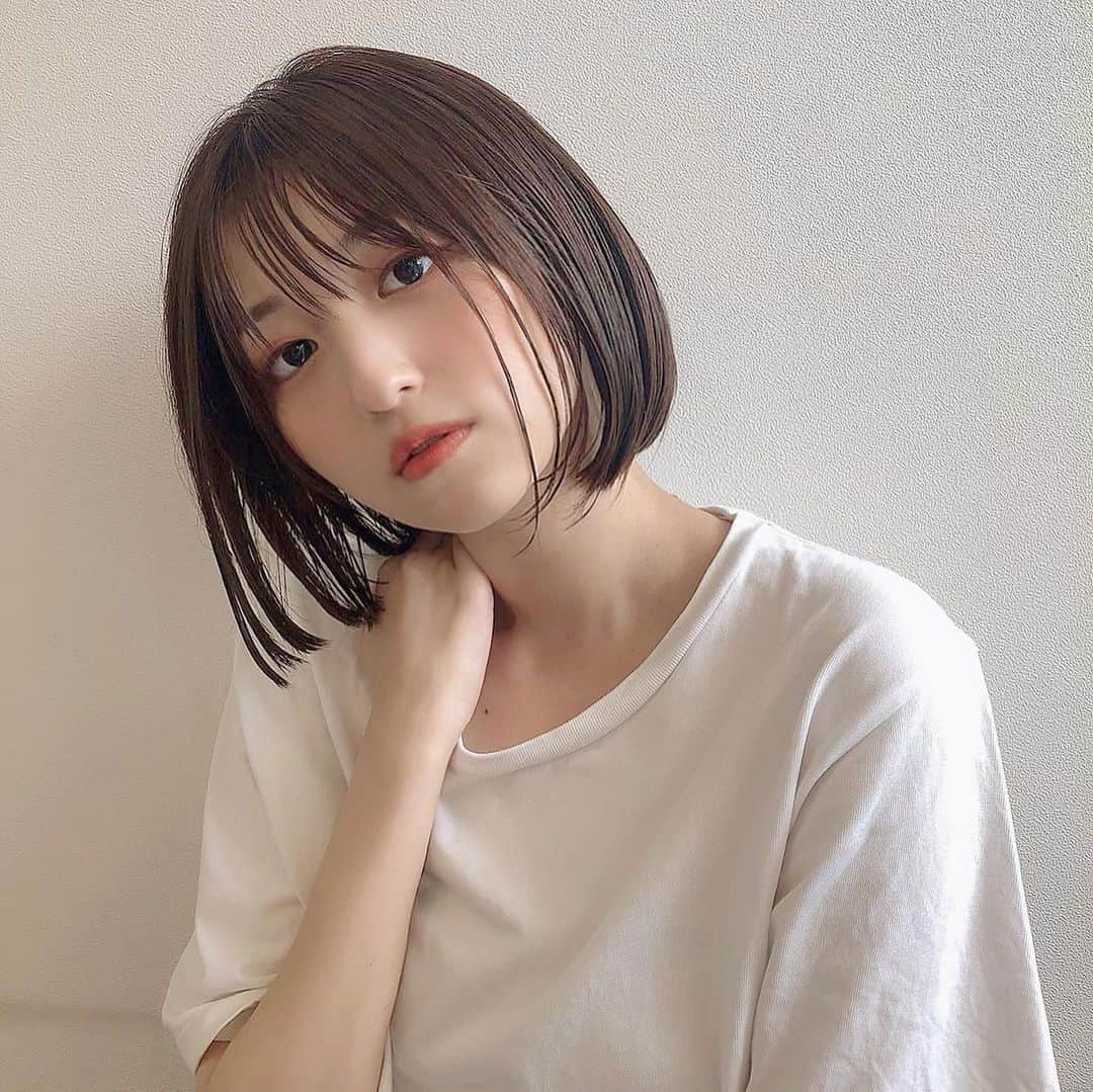 石井陽菜さんのインスタグラム写真 - (石井陽菜Instagram)「﻿ ボブのこの丸みが好き☻﻿ 最近週2でトリートメントしてます。﻿ ﻿ さらさら嬉しい〜﻿ ﻿ #はるボブ #ボブスタイル #ボブヘアー #石井陽菜」6月28日 20時04分 - ishii__haruna