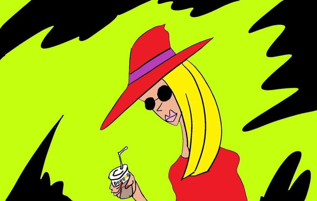 初恋タローさんのインスタグラム写真 - (初恋タローInstagram)「DOUTOR女子。 #doutor #sunglasses #red#hat #初恋タロー#作タロー」6月28日 20時51分 - hatsukoitarooooo