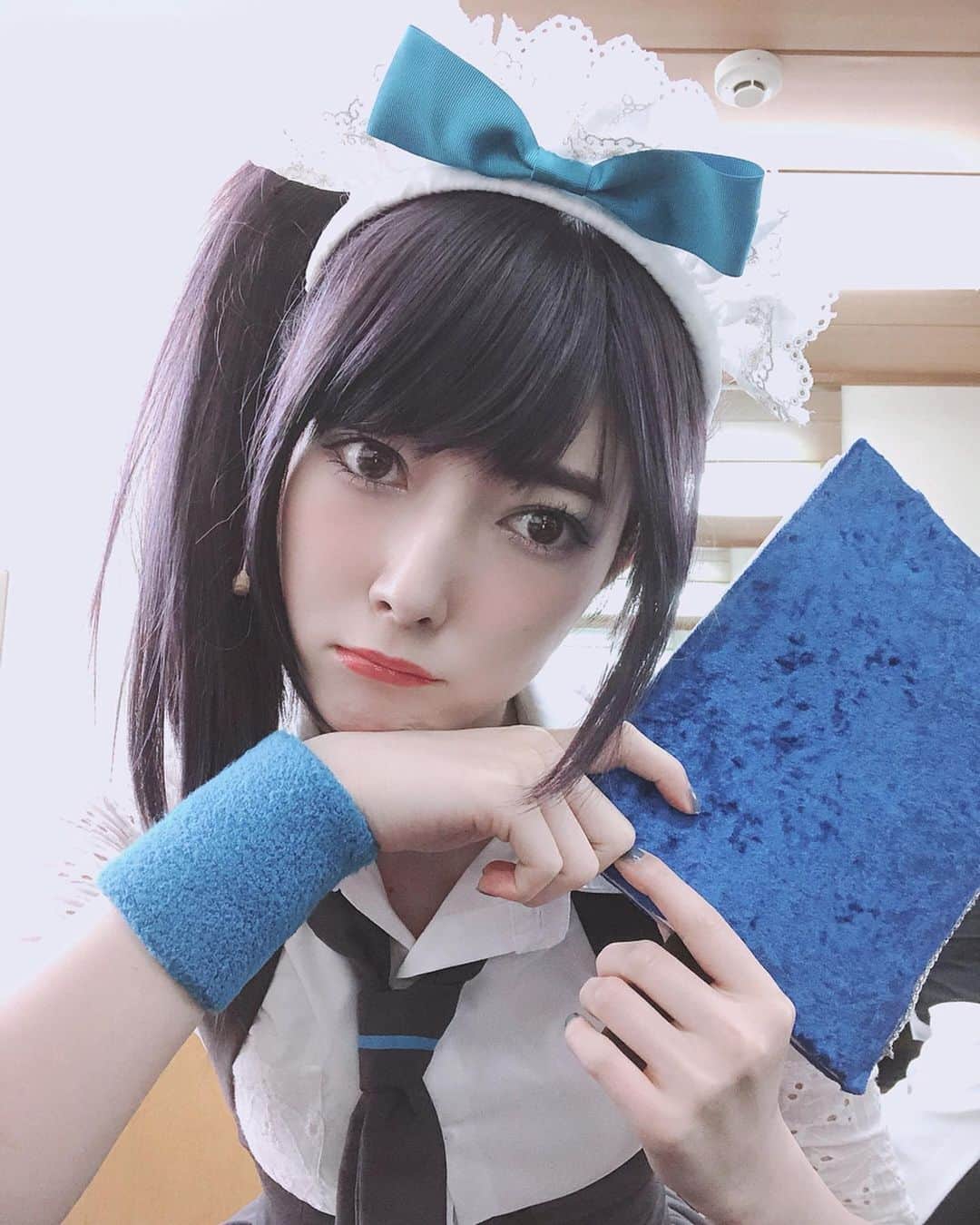 日下部美愛のインスタグラム：「朗読劇 Stray Sheep Paradise  初日無事終えました！！ . . #photo #japan #model #me #portrait #portraitphotography #fashion #makeup #followme #instagood #camera #cosplay #cosplaygirl #한국 #맞팔 #사진 #데일리 #데일리룩 #粉我 #偶像 #ファインダー越しの私の世界 #メイド #内衣」