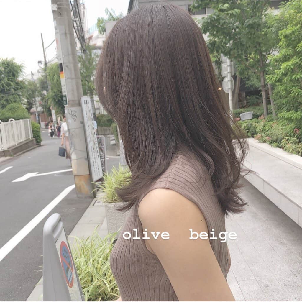 金田和樹さんのインスタグラム写真 - (金田和樹Instagram)「オリーブベージュにブラウンmixで大人っぽく♡」6月28日 21時20分 - kaneta.hair
