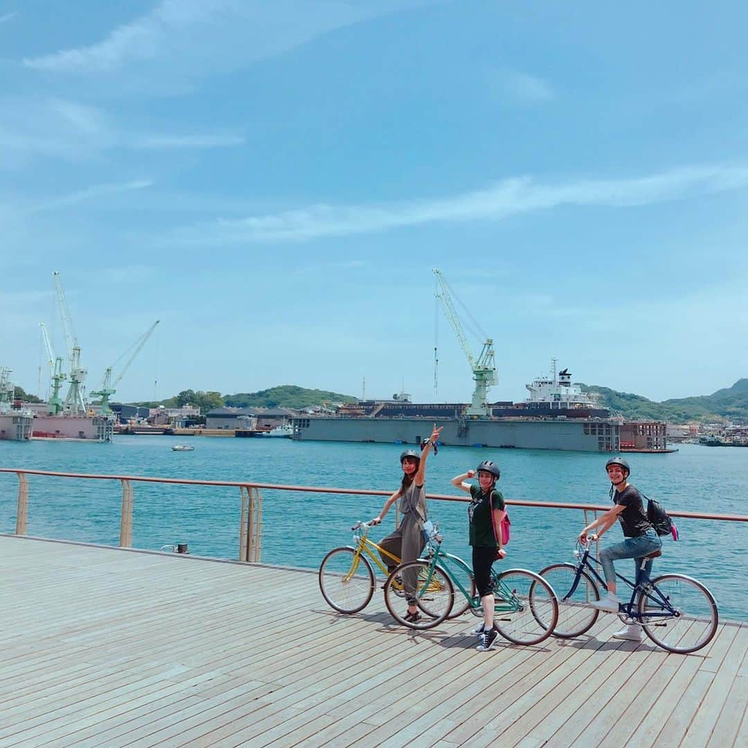 前田ゆうさんのインスタグラム写真 - (前田ゆうInstagram)「きのうのJIMはin広島 サイクリング🚴‍♂️前編🚴‍♀️だったよ😆‼️ 来週もおたのしみに🥰✨ 視聴率めちゃくちゃよかったみたい😍‼️ありがとー(^ ^)♪うれしいです😆 ＃広島 #hiroshima」6月28日 21時29分 - yuu_maeda