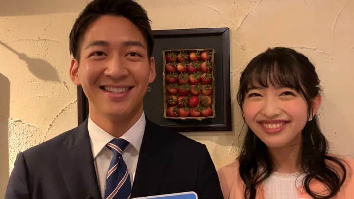 フジテレビアナウンサーのインスタグラム：「🎤﻿ 新人アナ、この後の「ダウンタウンなう」で地上波デビューです！﻿ ﻿ #ダウンタウンなう﻿ #藤本万梨乃﻿ #堀池亮介﻿ #フジテレビアナウンサー」