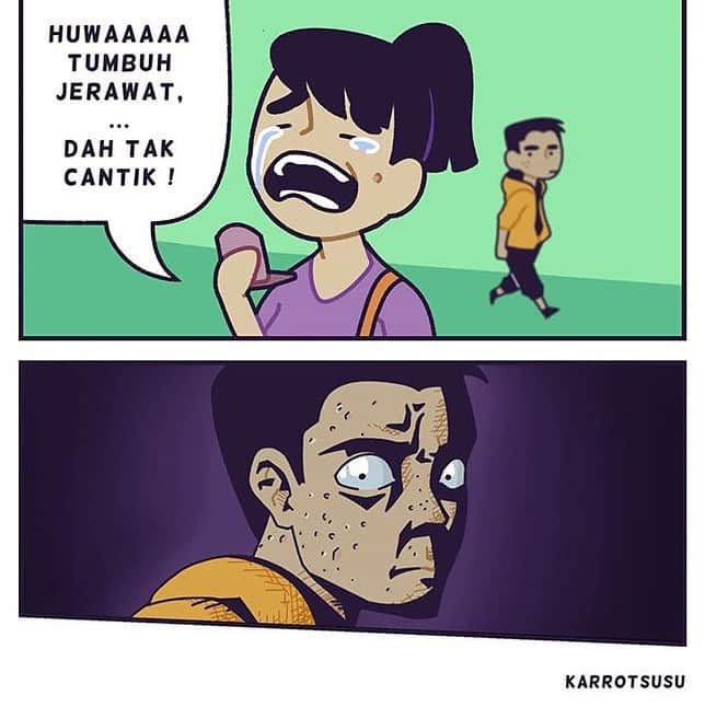 Koleksi Komik Malaysiaさんのインスタグラム写真 - (Koleksi Komik MalaysiaInstagram)「#Repost @karrotsusu with @get_repost ・・・ . Aww,you poor thing #gengkomik #komikm #komikmalaysia #cartoon #webcomic #comics #comicstrip」6月28日 22時19分 - tokkmungg_exclusive