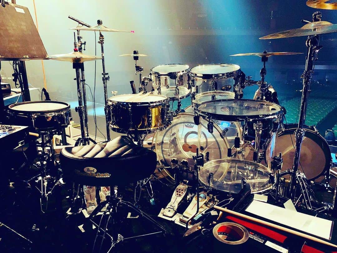 藤原佑介のインスタグラム：「本日水瀬いのりさんツアー、東京公演日本武道館ありがとうございました！ 熱い熱いステージ、たくさんの笑顔が素敵でした！」