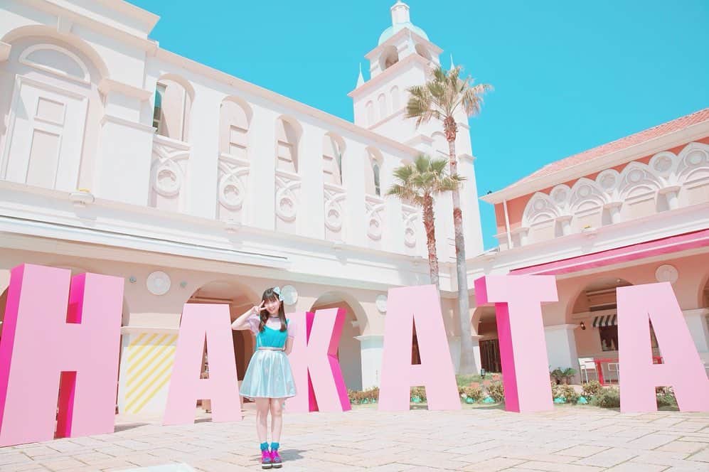 田中美久さんのインスタグラム写真 - (田中美久Instagram)「#HAKATA #☀️ #HKT48 . . . #早送りカレンダー から1年以上経ってる。データーフォルダ見てたら懐かしいなぁってなりました☺️また楽しいMVを撮りたいなぁ。」6月28日 22時37分 - mikumonmon_48