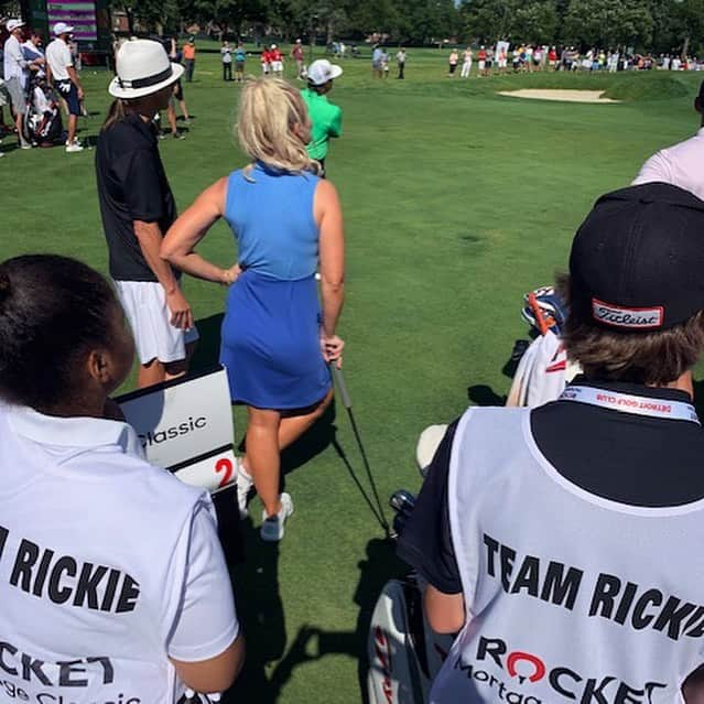 ブレア・オニールさんのインスタグラム写真 - (ブレア・オニールInstagram)「👏🏼 Had a blast earlier this week playing w/ Kid Rock, Justin Abdelkader & Rickie Fowler in the Area 313 Celebrity Challenge ✨✅ 👏🏼🏌🏼‍♀️🏌🏽‍♂️🏌🏽‍♂️🏌🏽‍♂️in Detroit #TeamRickie • • #detroit #kidrock #rickiefowler #detroitgolfclub #rocketmortgageclassic #celebritygolf #golf #celebritychallenge」6月28日 22時34分 - blaironealgolf