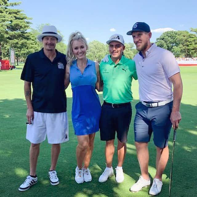 ブレア・オニールさんのインスタグラム写真 - (ブレア・オニールInstagram)「👏🏼 Had a blast earlier this week playing w/ Kid Rock, Justin Abdelkader & Rickie Fowler in the Area 313 Celebrity Challenge ✨✅ 👏🏼🏌🏼‍♀️🏌🏽‍♂️🏌🏽‍♂️🏌🏽‍♂️in Detroit #TeamRickie • • #detroit #kidrock #rickiefowler #detroitgolfclub #rocketmortgageclassic #celebritygolf #golf #celebritychallenge」6月28日 22時34分 - blaironealgolf