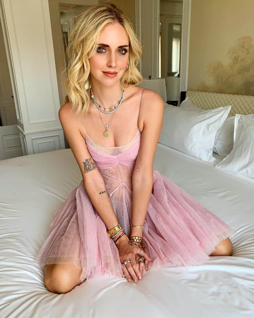 キアラ・フェラーニさんのインスタグラム写真 - (キアラ・フェラーニInstagram)「Today’s dress 👸🏼」6月28日 22時44分 - chiaraferragni