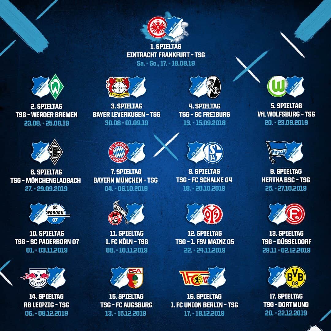 TSG1899ホッフェンハイムさんのインスタグラム写真 - (TSG1899ホッフェンハイムInstagram)「🗣 Alex #Rosen über den #Spielplan: „Die Tatsache, dass wir in den ersten sieben Spielen gegen fünf Mannschaften antreten, die sich in der vergangenen Saison für die internationalen Wettbewerbe qualifiziert haben, würde ich durchaus als anspruchsvoll bezeichnen. Aber in der Bundesliga gibt es ohnehin keinen Gegner, den man mal eben im Vorbeigehen schlägt - insofern nehmen wir die Herausforderung mit großer Vorfreude an und werden uns ab morgen gewissenhaft, ambitioniert und fokussiert darauf vorbereiten.“」6月28日 22時38分 - tsghoffenheim
