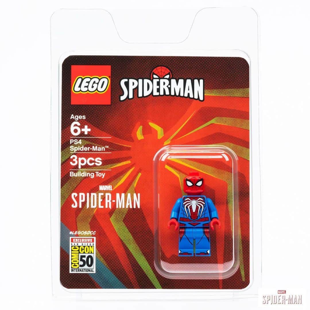 LEGOさんのインスタグラム写真 - (LEGOInstagram)「Our 🕷 senses are tingling over this #LEGOMarvel #SpiderMan Advanced Suit 🕸 #SDCC2019 Exclusive Minifigure! #LEGOSDCC #SDCC #Marvel #SpiderManPS4」6月28日 23時06分 - lego