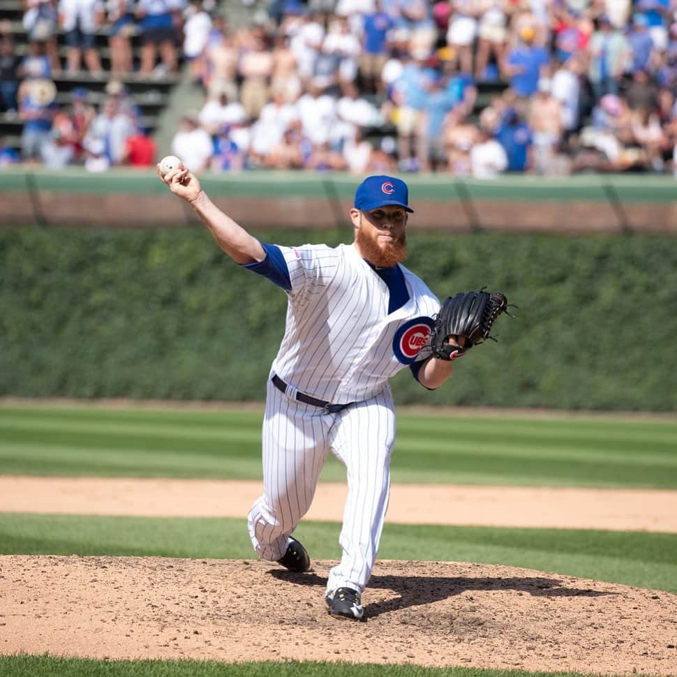 シカゴ・カブスさんのインスタグラム写真 - (シカゴ・カブスInstagram)「Behind the scenes of Craig Kimbrel’s #Cubs debut. #EverybodyIn (📸 @sgreenphoto)」6月28日 23時28分 - cubs