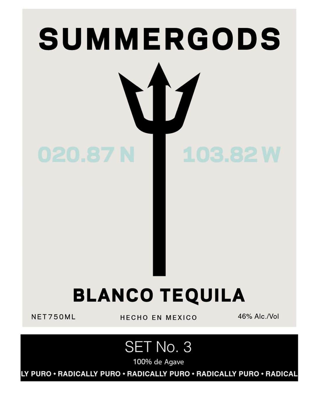 Third Eye Blindさんのインスタグラム写真 - (Third Eye BlindInstagram)「After a decade long search for the worlds most divine tequila, SUMMERGODS has arrived 🔱@stephanjenkins is proud to announce the release of his premium blanco tequila SUMMERGODS @summergods_tequila Link to learn more and to get yours today in bio 🔱 #tequila #summergods」6月29日 0時04分 - thirdeyeblind