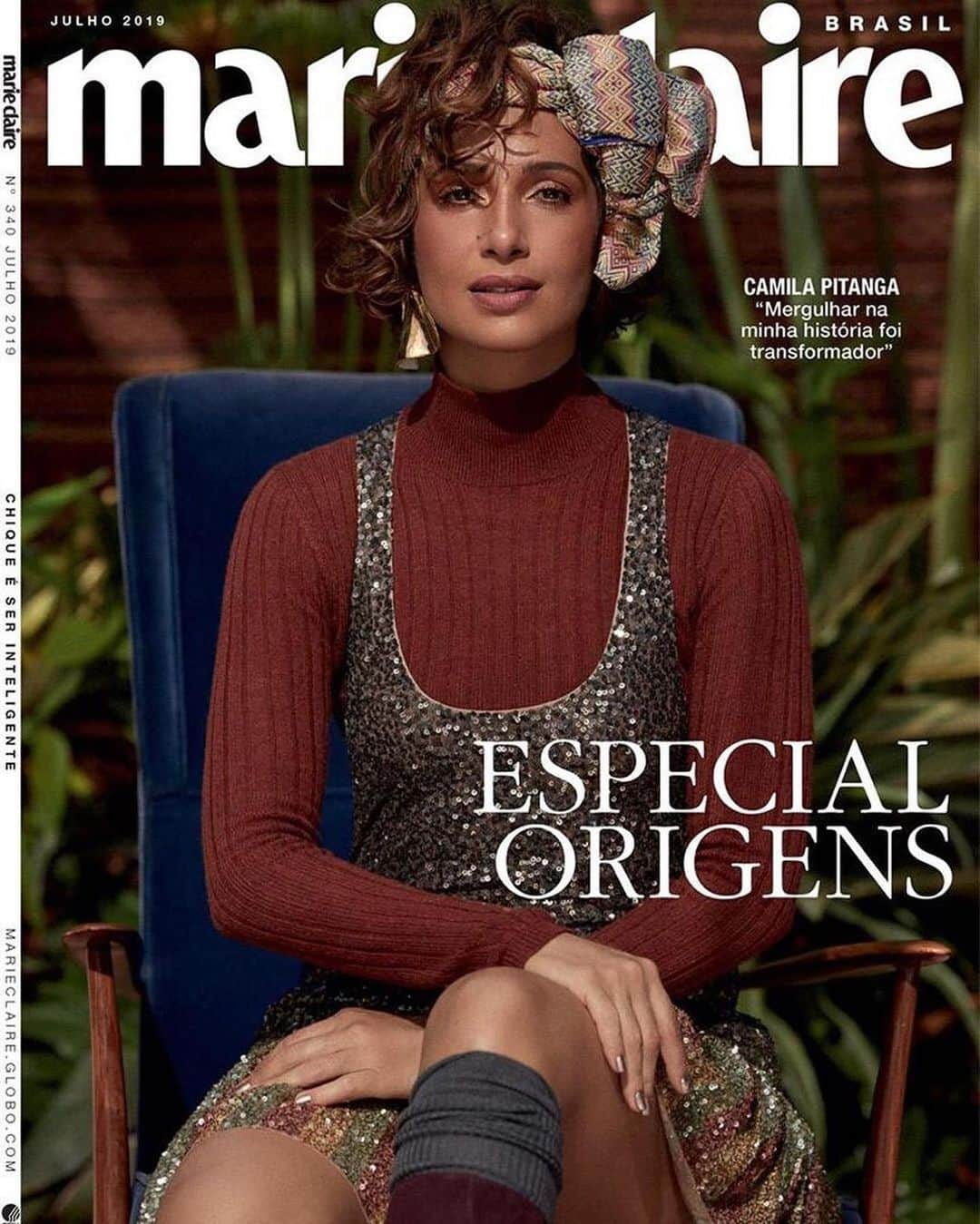 Tais Araújoさんのインスタグラム写真 - (Tais AraújoInstagram)「@caiapitanga, como é bonito ver você brilhando na capa da @marieclairebr, em busca das suas origens, falando sobre elas e também falando sobre as dores e delícias de ser quem somos. Como é lindo saber mais sobre quem você é! Que inspiração! 💕」6月29日 0時21分 - taisdeverdade