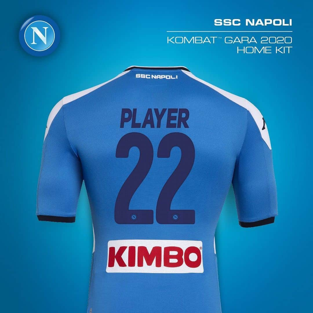 SSCナポリさんのインスタグラム写真 - (SSCナポリInstagram)「Introducing the new @kappa_sport Kombat SSC Napoli 2020. New design, high performances and unbeatable technology. #SSCNapoli #KappaSport #AreYouReadyForThis」6月29日 0時32分 - officialsscnapoli