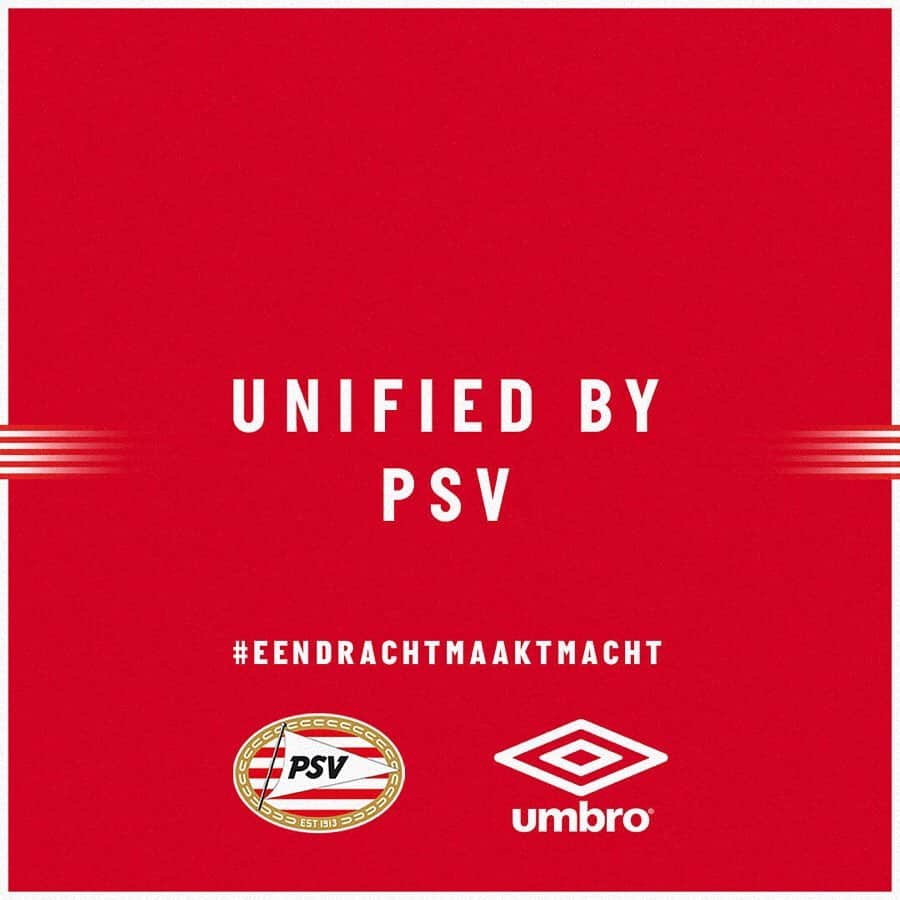 UMBROさんのインスタグラム写真 - (UMBROInstagram)「Connected by passion. Unified by @psv. The new Home Kit for 19/20 is here! . . . #psv #umbro #umbrofootball #football #footballkit #classicfootballshirts #soccer #soccerjerseys #camisetasfutbol」6月29日 2時00分 - umbro