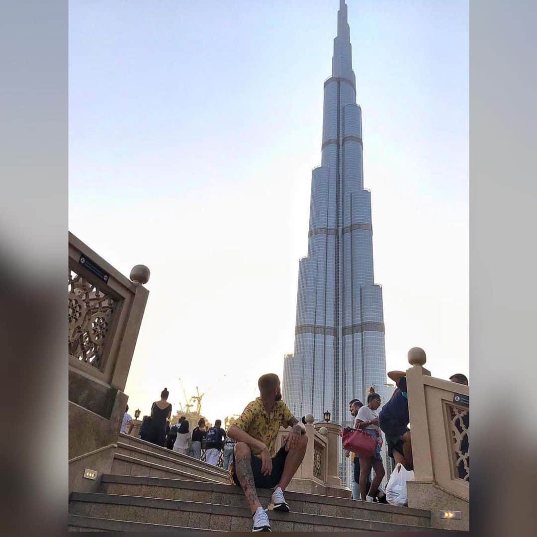 ニコロ・ジリのインスタグラム：「Burj Khalifa & Dubai Marina」
