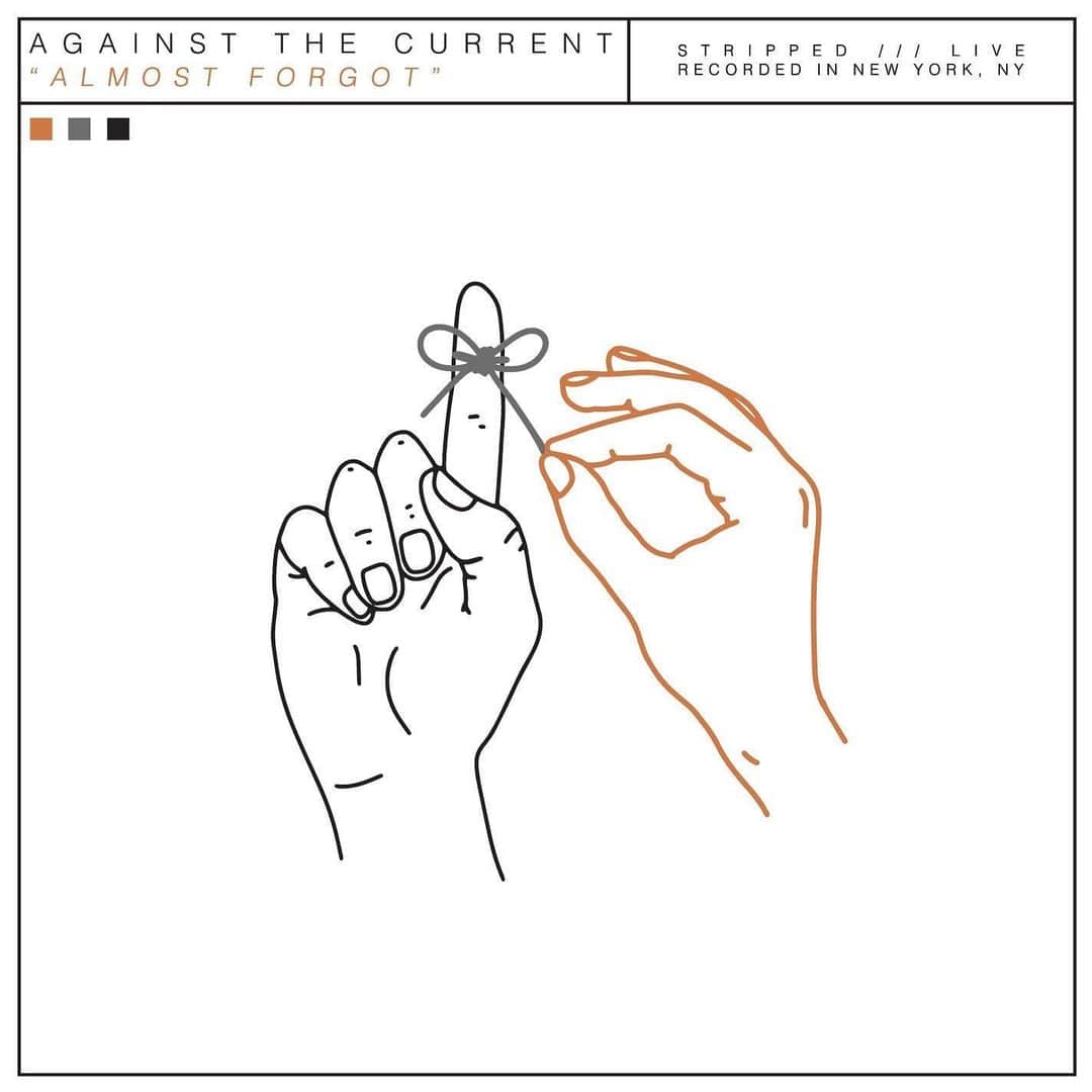 Fueled By Ramenさんのインスタグラム写真 - (Fueled By RamenInstagram)「Today is a good day because if you loved @againstthecurrentny’s video of their stripped live version of "Almost Forgot", you can now listen to it on all DSPs! Go listen! againstthecurrent.lnk.to/afstrippedlive」6月29日 2時14分 - fueledby
