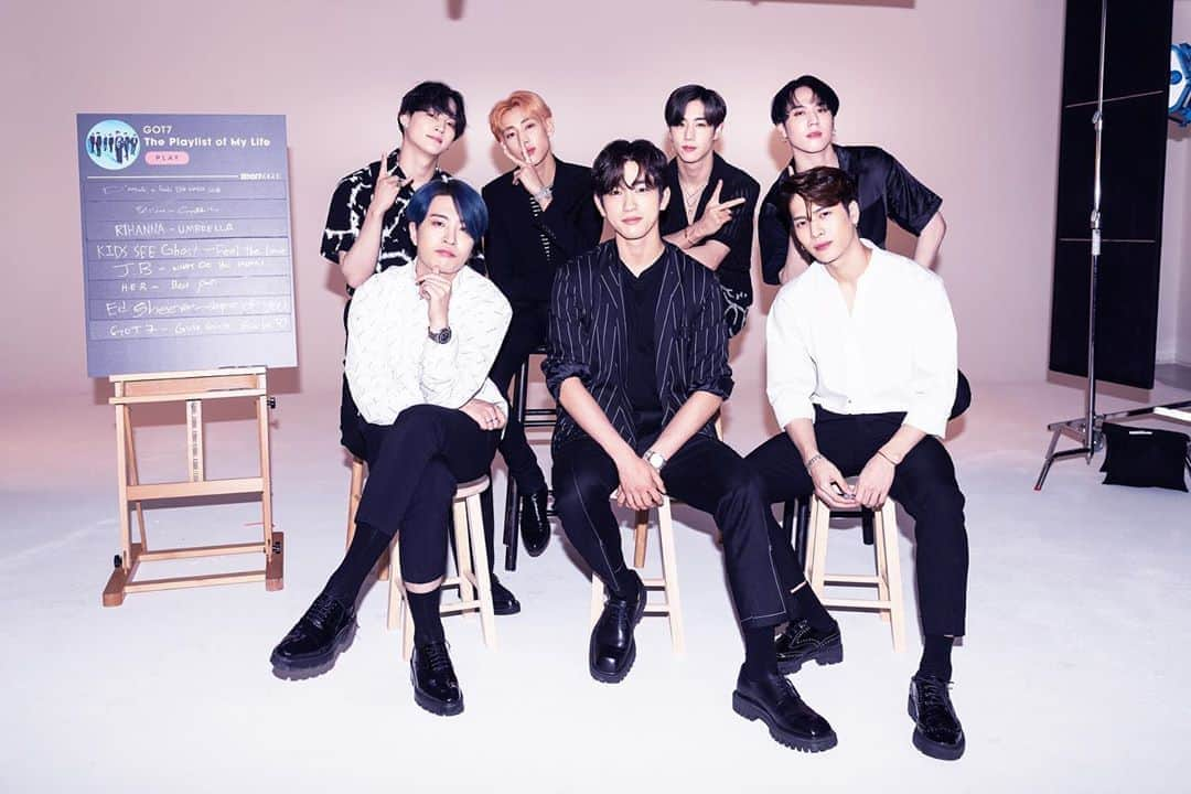 GOT7さんのインスタグラム写真 - (GOT7Instagram)「GOT7 2019 WORLD TOUR 'KEEP SPINNING' IN NEWARK  Had a fun time making the playlist of our lives! Thank you @teenvogue for having us! youtu.be/Gt5FdSF_yC0  #GOT7 #갓세븐  #GOT7_SPINNINGTOP  #GOT7_BETWEEN_SECURITY_AND_INSECURITY  #GOT7_ECLIPSE  #GOT7WORLDTOUR  #GOT7_KEEPSPINNING  #TeenVogue」6月29日 12時45分 - got7.with.igot7