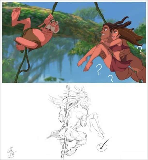 9GAGさんのインスタグラム写真 - (9GAGInstagram)「Mystery solved⠀ ⠀ #tarzan #disney #9gag」6月29日 13時02分 - 9gag