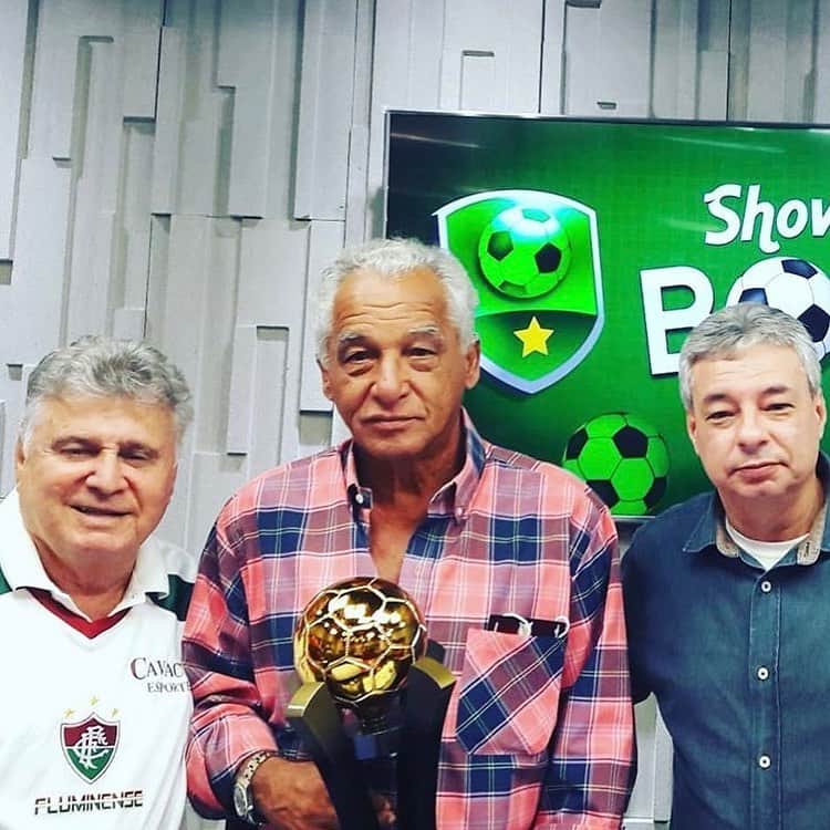 ジーコさんのインスタグラム写真 - (ジーコInstagram)「Todo sábado a noite,21h,na Radio Tupi, o Show de Bola com Edu Coimbra e o Marcus Vinicius homenageando grandes nomes da historia do Futebol Brasileiro.Nas fotos,Ramon,Edinho,Pedrinho e Gil.」6月29日 13時33分 - zico