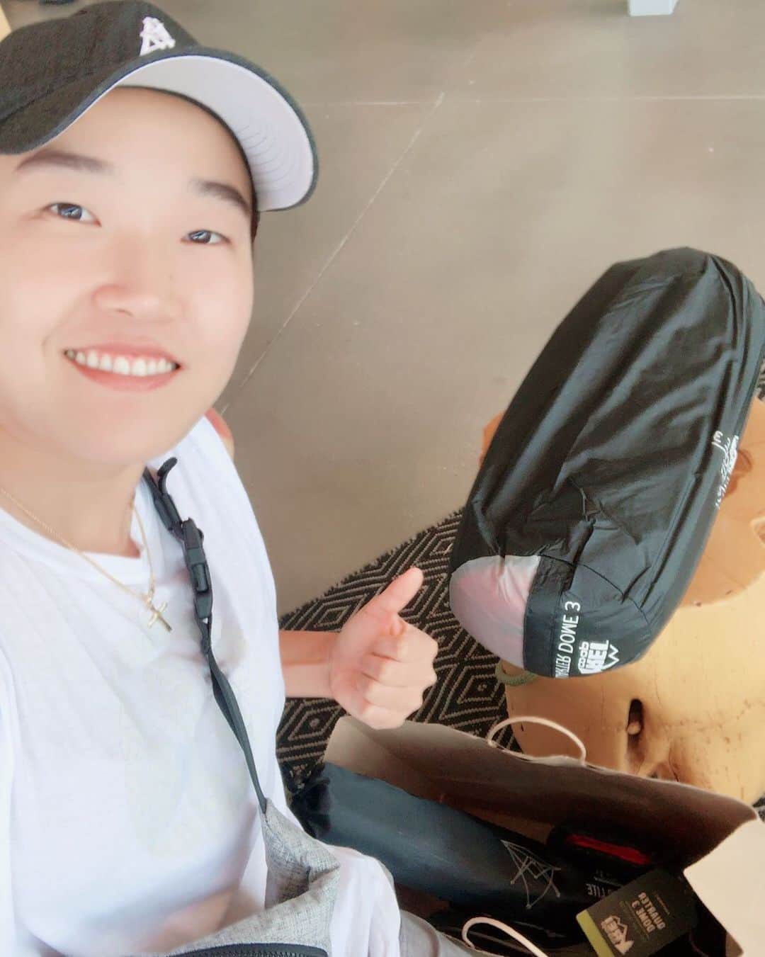 イリー・リーさんのインスタグラム写真 - (イリー・リーInstagram)「Decision made!  #reiquarterdome3 One year return policy! Why not? 😍 and I purchased more and more camping things 🤪 #캠핑」6月29日 5時05分 - ilheelee