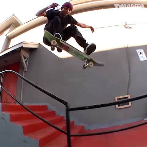 スラッシャーのインスタグラム：「👉🏽 @ryantownley in @welcomeskateboards ‘Seance’ full-length 📹 Now playing on ThrasherMagazine.com 📡」