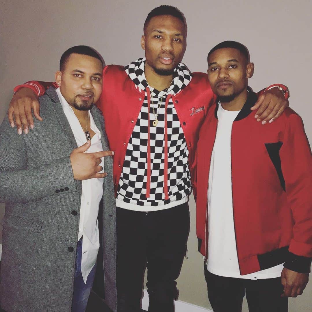 デイミアン・リラードのインスタグラム：「Happy bday to my brotha brotha @arii_world_ ... love you bra! Y’all go wish him a happy bday one time...」
