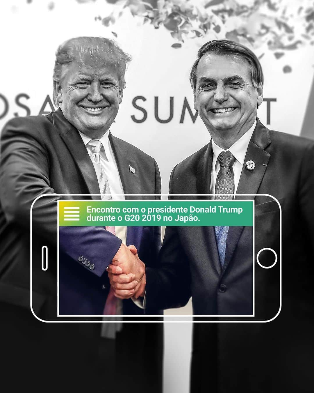 ジルマ・ルセフさんのインスタグラム写真 - (ジルマ・ルセフInstagram)「Os presidentes @jairmessiasbolsonaro e @realdonaldtrump estiveram juntos hoje em Osaka, no Japão, onde está sendo realizado o encontro do G20. #g20 #brasil #estadosunidos #osaka」6月29日 8時50分 - presidenciadobrasil