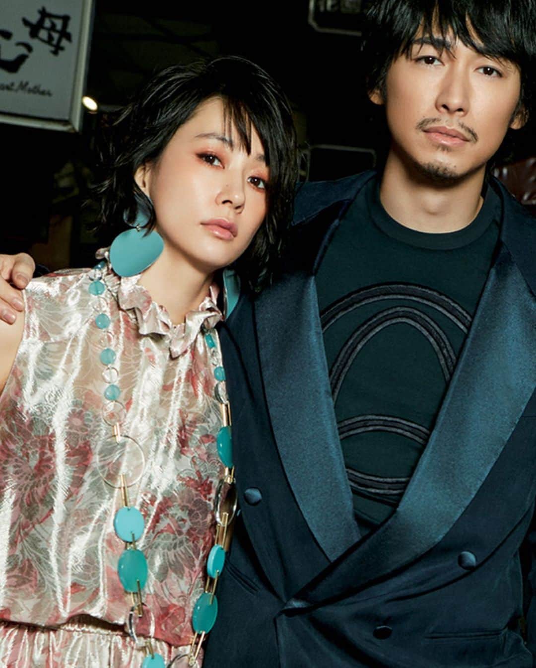 のインスタグラム：「Excellent night out in Tokyo! #ellejapan #armani  #東京ナイトエスケープ 🌉」