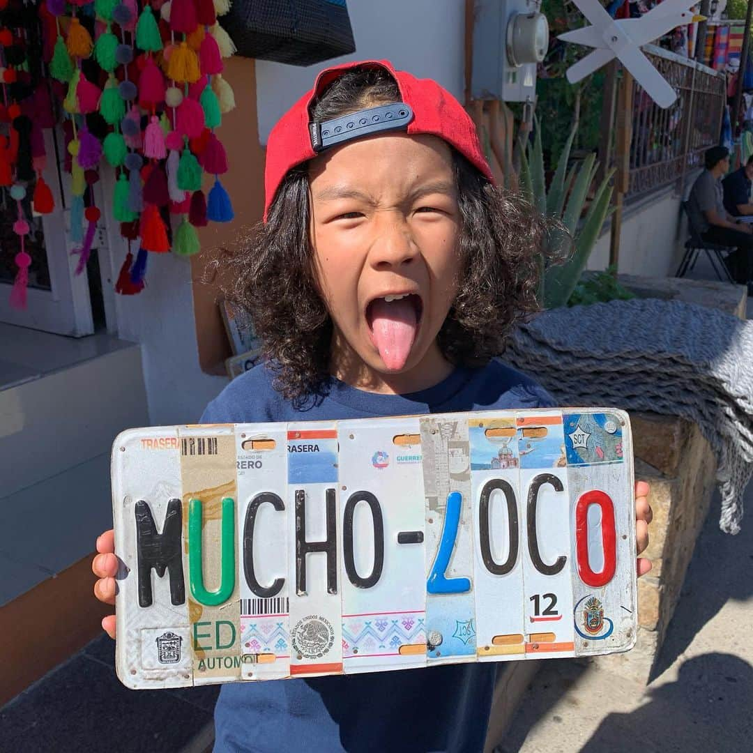 上田ユキエさんのインスタグラム写真 - (上田ユキエInstagram)「Mucho Loco. SO CRAZY 🐯‼️ 男はヤンチャでちょうどいい。 @tora_orion_k #8yearsold #snowboarder #skateboarder」6月29日 11時19分 - yukie_ueda