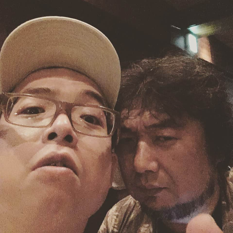 斉藤伸也さんのインスタグラム写真 - (斉藤伸也Instagram)「年取ったっすねお互い  #フカミマドカ」6月29日 23時13分 - shytoshinya