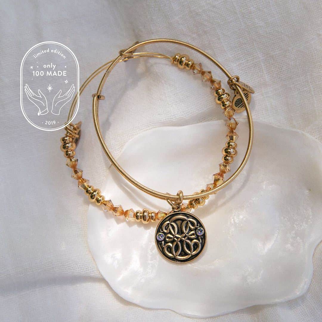 のインスタグラム：「Life is a journey. Wear this limited-edition Path of Life Set of 2 with @swarovski crystals as a reminder that every twist and turn has a purpose. ✨#100Made (shop link in bio)」