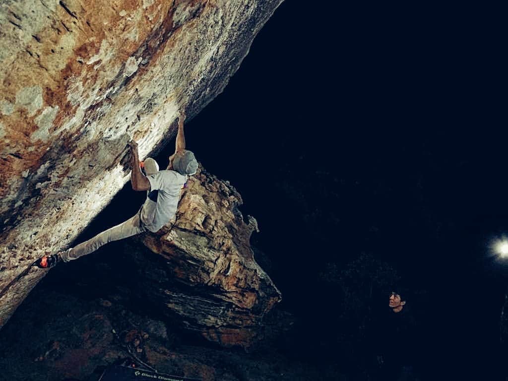 ルスタン・ゲルマノフのインスタグラム：「Always on a way of my passion... ____________________________ @redbull_rus @redbull @adidasterrex @fiveten_official #adidasterrex #livewithoutlimits #gr #chalkmatters #climbing #sportclimbing #bouldering #rockclimbing #climbing_pictures_of_instagram」
