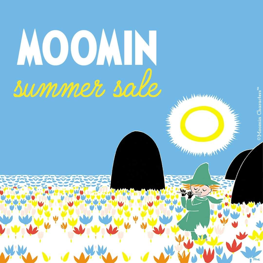 ムーミンさんのインスタグラム写真 - (ムーミンInstagram)「The #Moominsummer SALE is here! 😍 15% discount on ALL items on: moom.in/summersale with the code 👉moominsummer19👈  Discount valid until July 8th.」6月29日 22時03分 - moominofficial