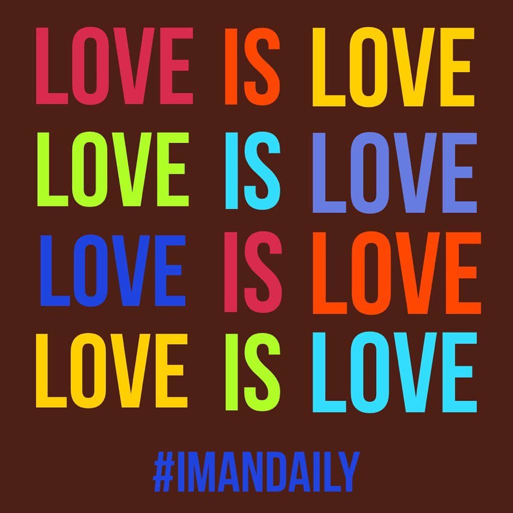 イマン・アブドゥルマジドさんのインスタグラム写真 - (イマン・アブドゥルマジドInstagram)「50 Years of Pride! Stonewall 6/28/1969 #imandaily #pride」6月29日 22時48分 - the_real_iman
