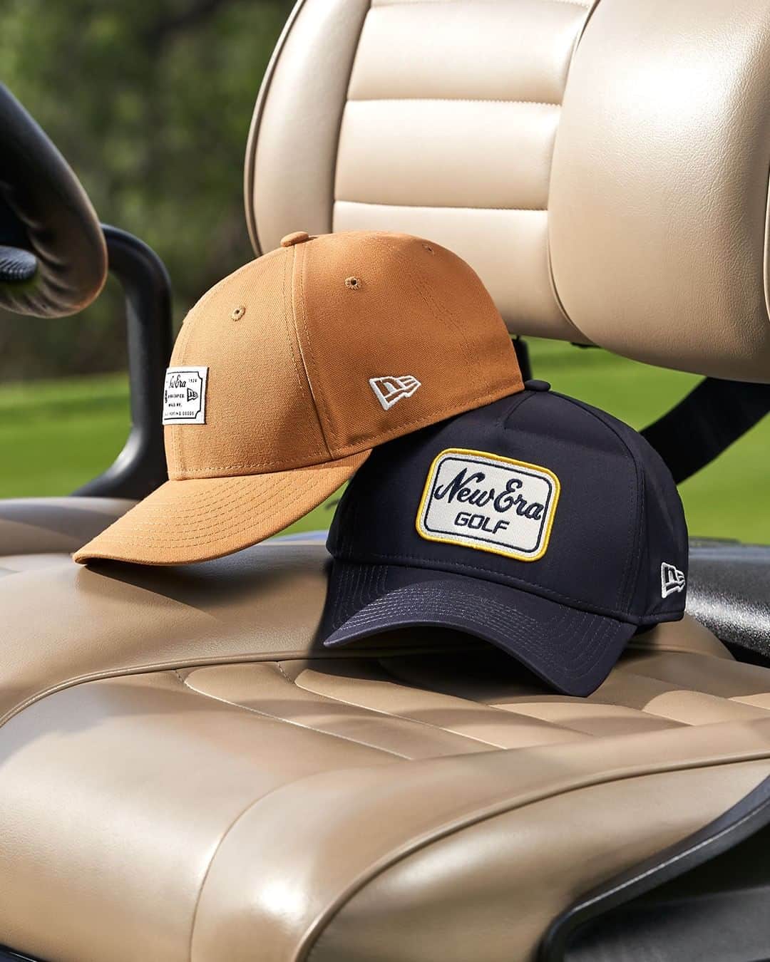 ニューエラ・キャップのインスタグラム：「It’s summer, get out this weekend with the New Era Golf Collection. See more at neweracap.com」