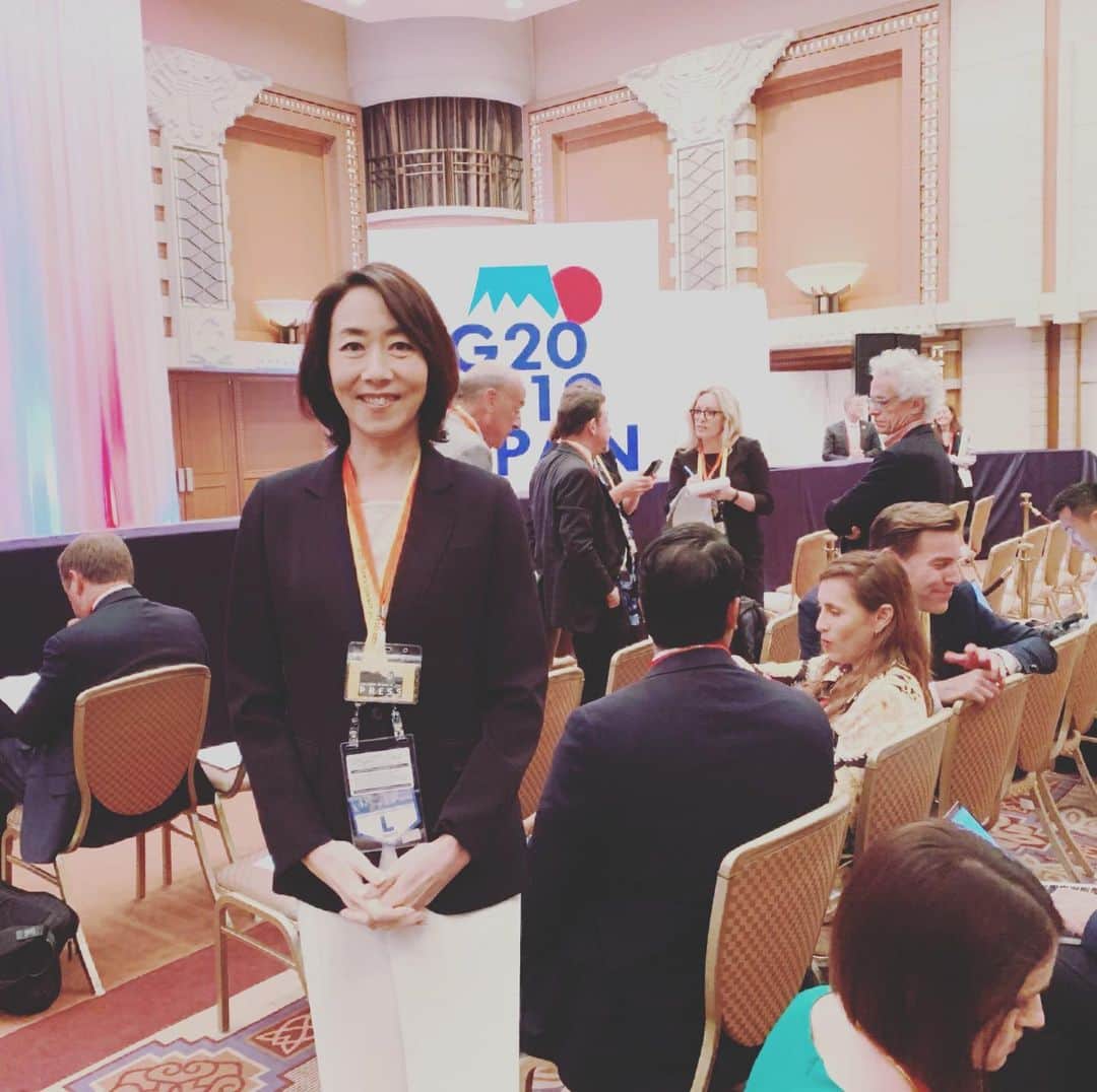長野智子さんのインスタグラム写真 - (長野智子Instagram)「まもなくトランプ大統領会見。  #G20 #大阪 #potus #記者会見」6月29日 14時09分 - naganotomoko