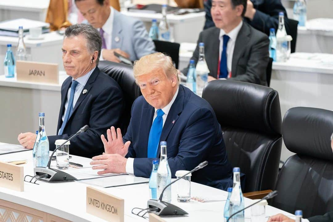 ドナルド・トランプさんのインスタグラム写真 - (ドナルド・トランプInstagram)「DAY TWO — #G20OsakaSummit #G20Summit #G20 #Osaka #Japan」6月29日 14時24分 - realdonaldtrump