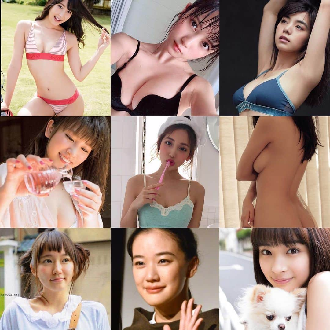 佐藤嘉洋さんのインスタグラム写真 - (佐藤嘉洋Instagram)「佐藤嘉洋ランキング2019夏の陣 .‬ ‪１位（上段左）「#川崎あや」‬ ‪２位（中）「#桃月なしこ」‬ ‪３位（右）「#池田エライザ」‬ ‪４位（中段左）「#久松郁実」‬ ‪５位（中）「#小島みゆ」‬ ‪６位（右）「#佐野ひなこ」‬ ‪７位（下段左）「#吉岡里帆」‬ ‪８位（中）「#蒼井優」‬ ‪９位（右）「#広瀬すず」‬ 10位「井口綾子」 . 武道が、礼に始まり礼に終わるなら！ 佐藤嘉洋ランキングは、パイに始まりケツに終わる。 . 今回特筆すべきなのは、なんといっても最高位10位だった川崎あやが電撃的に順位を上げて1位を取ったことだろう。 これまではハイレグの角度がやや急過ぎることで佐藤嘉洋ランキング的には順位を上げられずにいたが、彼女のSNS戦略には本当に勉強させられている。 . 普通、他のグラビアアイドルは、たとえ同じ事務所であったとしてもライバルのはず。 しかし彼女は、同じ事務所のグラビアアイドルも一緒に引き上げて盛り上げようという気概を感じるのだ。 . 「輝くのは私だけじゃない。仲間のこの子たちも一緒に高みに行くのよ！」 . と、彼女の気持ちを代弁してみた次第である。 . 2位の桃月なしこもいつ1位になっても全くおかしくない勢いを見せているが、今回は事務所の先輩でもある川崎あやに1位を譲る形となった。 . この川崎あやの事務所の戦略は、他の業種にも参考になりそうである。 私も大変勉強させていただいている。 なにとぞ、よろしくお願いいたします。 . #佐藤嘉洋ランキング #けしからんパイ #努力のケツ晶 #くびレディ #砂時計谷 #ミラクルスペース #なにとぞ君」6月29日 14時58分 - yoshihirosato1981