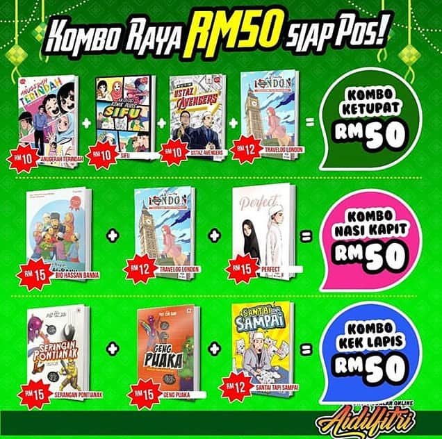 Koleksi Komik Malaysiaさんのインスタグラム写真 - (Koleksi Komik MalaysiaInstagram)「#Repost @warna.wani with @get_repost ・・・ 📕Cikgu yang dulu bukanlah yang sekarang . #diariguruX #diari10 #year4 #darjah4 . P/s: Ada pelbagai kombo komik berharga RM50 termasuk postage. Boleh swipe tepi untuk pilih kombo raya kegemaran anda😁➡➡➡ Berminat boleh dm ya🌸 . . . . . . . . . Untuk menghasilkan generasi bertaqwa, pendidiknya juga perlulah menjadi orang yg bertaqwa. A big lesson that I learn this week🌧 . Btw, maaf atas kelewatan posting baru. Terima kasih kerana setia menunggu . #diariguruX #komiksekolah #sekolah #school #guru #warnawani #muslimah #islam #islamic #tarbiah #gengkomik #gengkomikmalaysia #komik #komikmalaysia #komikislami #humor #lucu #lawak #santai #raya」6月29日 15時23分 - tokkmungg_exclusive