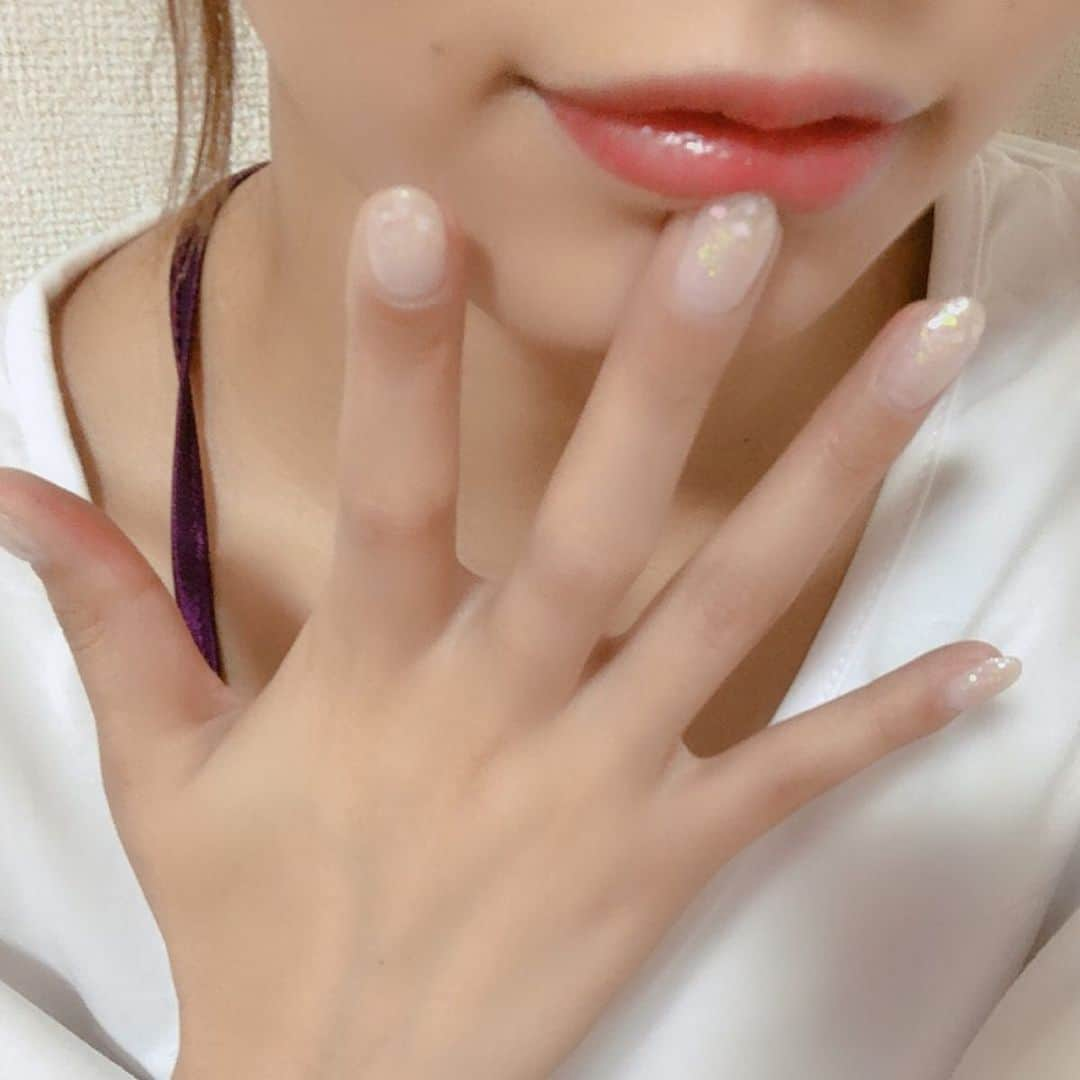 堀えりかさんのインスタグラム写真 - (堀えりかInstagram)「ネイル💅 ガッツリ短くしたら生活しにくくなった😂笑 .  #ネイル #ジェルネイル #シンプルネイル」6月29日 16時58分 - xerikax143