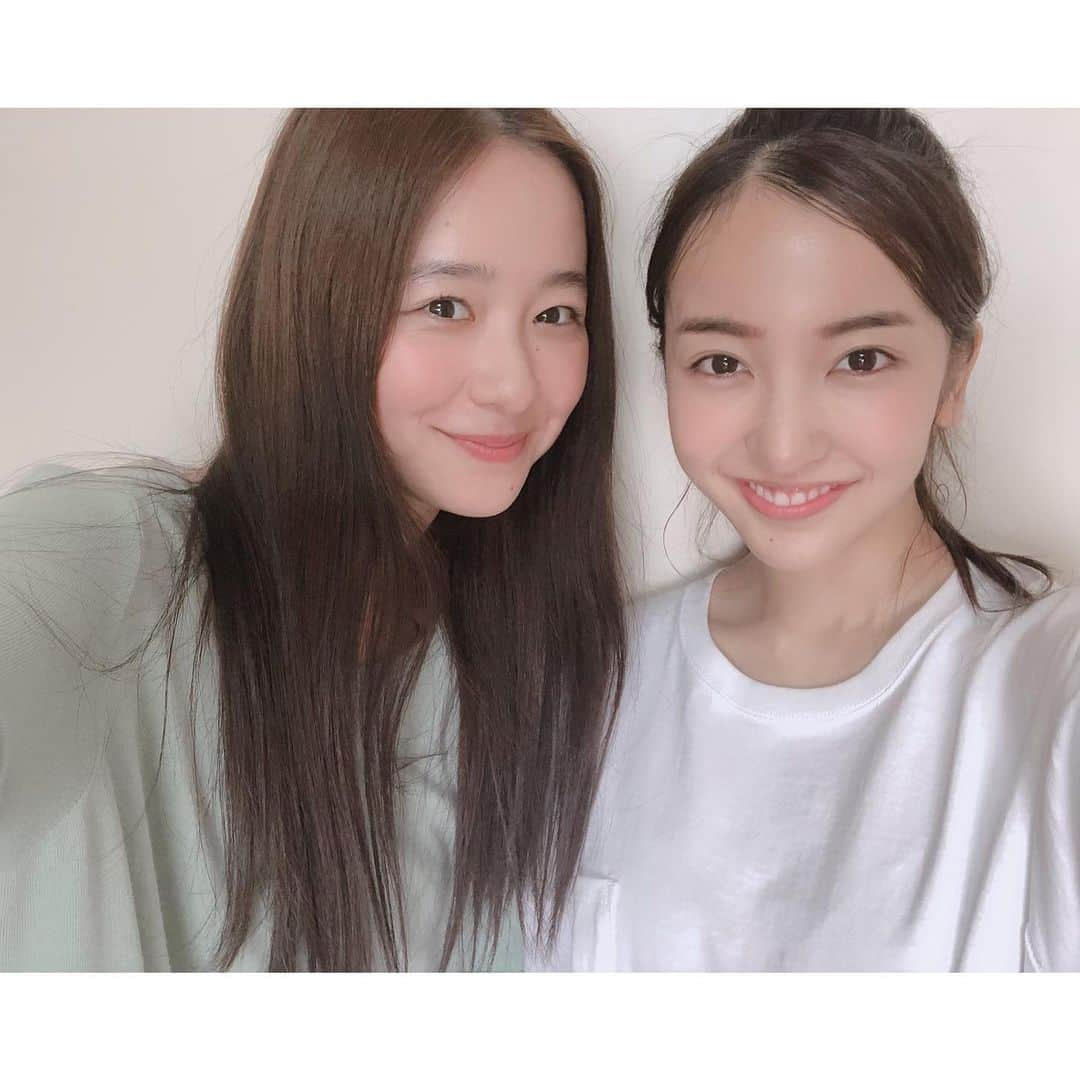 板野友美さんのインスタグラム写真 - (板野友美Instagram)「マリ役堀田真由ちゃん😚 夫・コウキ役の前野朋哉さんと😚  #プリズン13」6月29日 17時29分 - tomo.i_0703