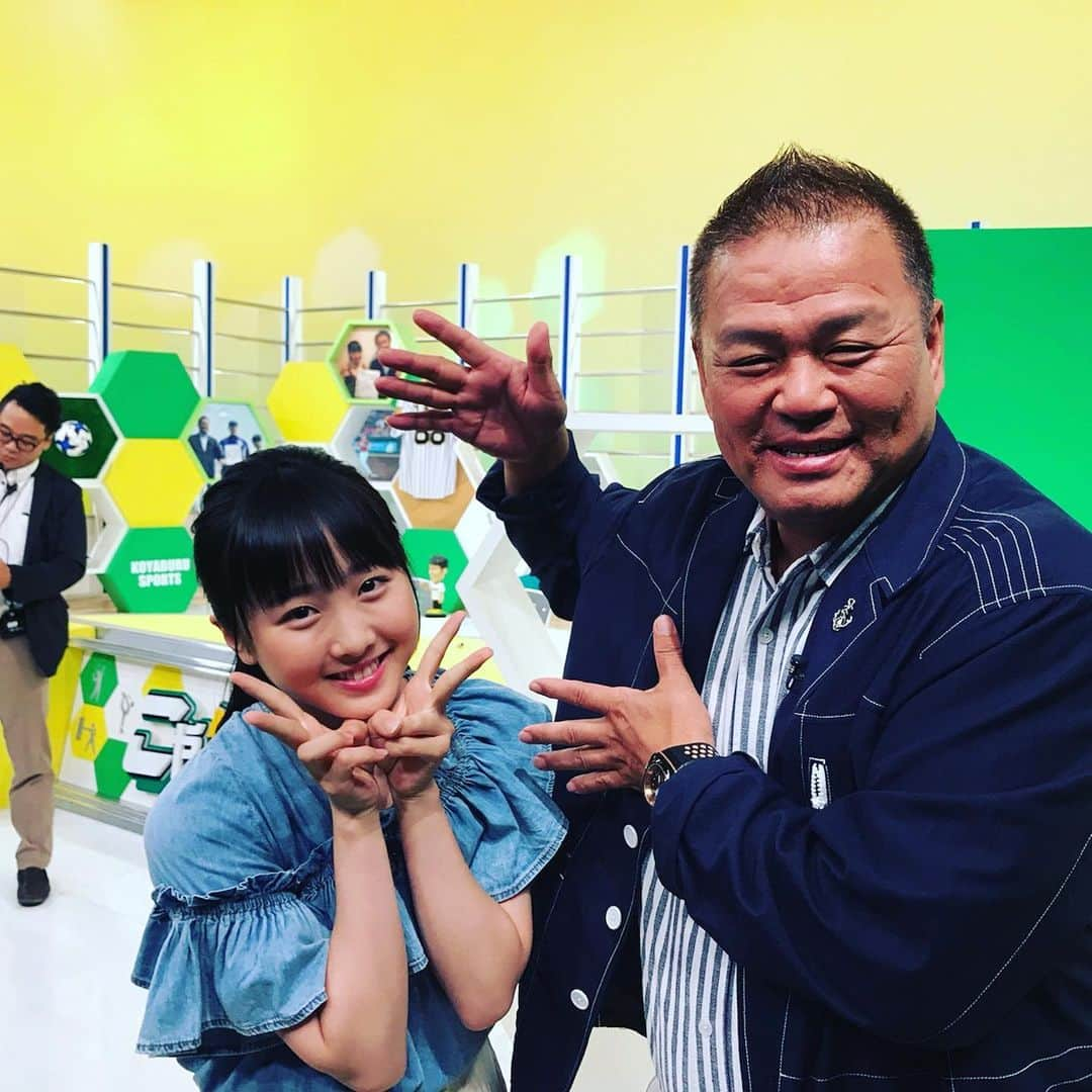 金村義明さんのインスタグラム写真 - (金村義明Instagram)「#頭ば抜群に良くて可愛くて！#本田望結ちゃん」6月29日 17時54分 - yoshiaki_kanemura