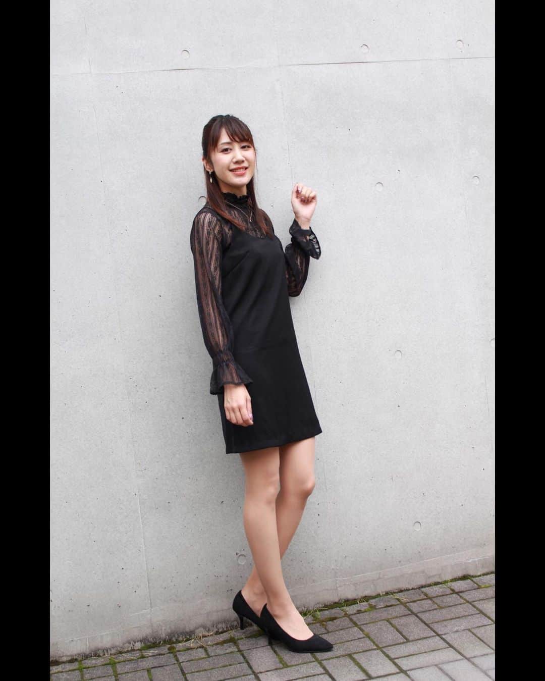 Yuri Sakuraiさんのインスタグラム写真 - (Yuri SakuraiInstagram)「: #ブラックコーデ。 : 最近ちょっと涼しかったので、 @u_dresser のキャミワンピに、 レーストップスを合わせてみたよ♪ : キャミワンピ1枚でも透けないから、 真夏はこれ1枚できてもGood👍 : #PR#fashion#coat#ootd#coordinate#code#Spring#blackcode#onepiece#ワンピース#ファッション#ブラックコーデ#コーデ#デニム#レオパード#スカート#ロングスカート#桜井有里#165cm」6月29日 18時09分 - yuri_sakuraiii
