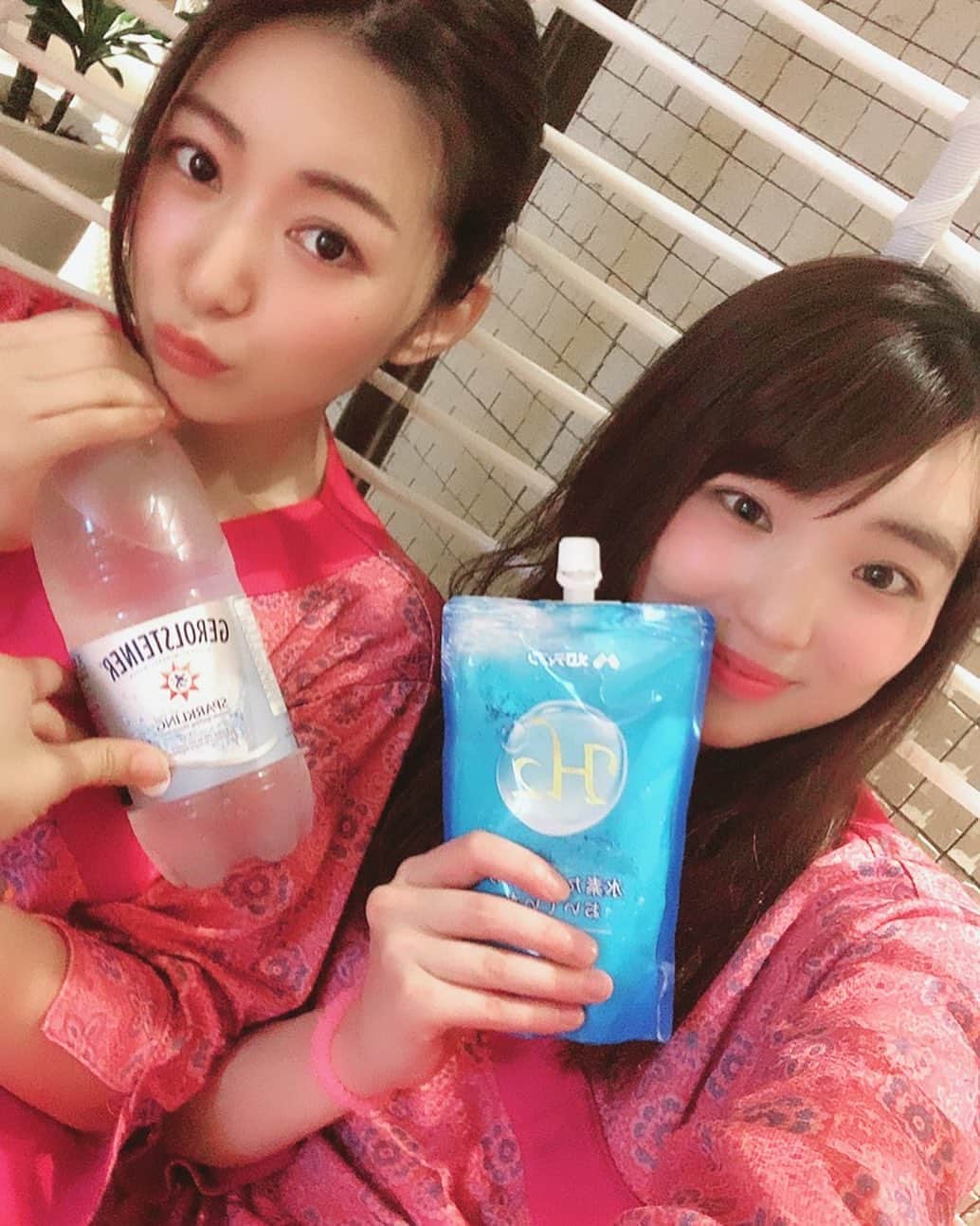 階戸瑠李さんのインスタグラム写真 - (階戸瑠李Instagram)「稽古終わりに 2人で 健康ランド…♥️笑 お風呂大好き～」6月29日 19時51分 - ruriponta